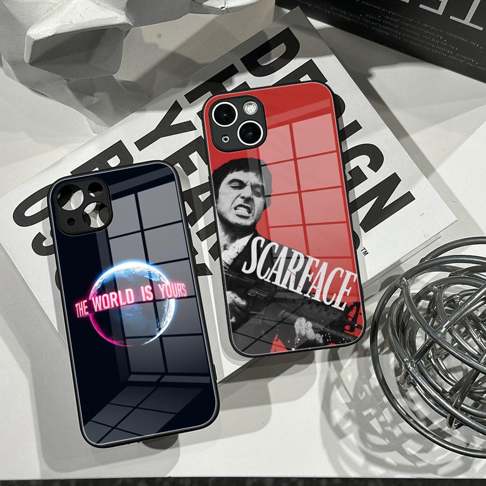 Apple Iphone 15 Pro Max - S-Scarface 1983 Pacino Movie Phone Case