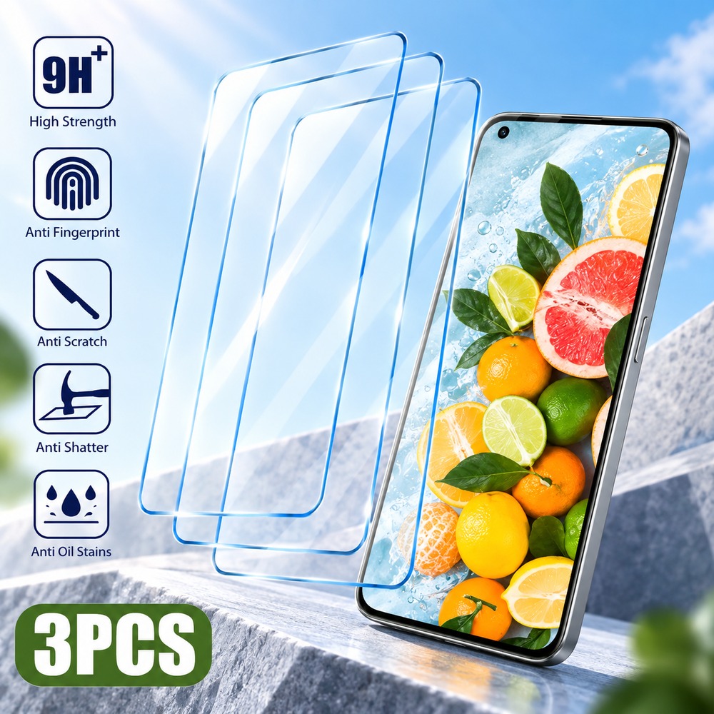 Realme C67 - 3PCS Screen Protector For Realme C12