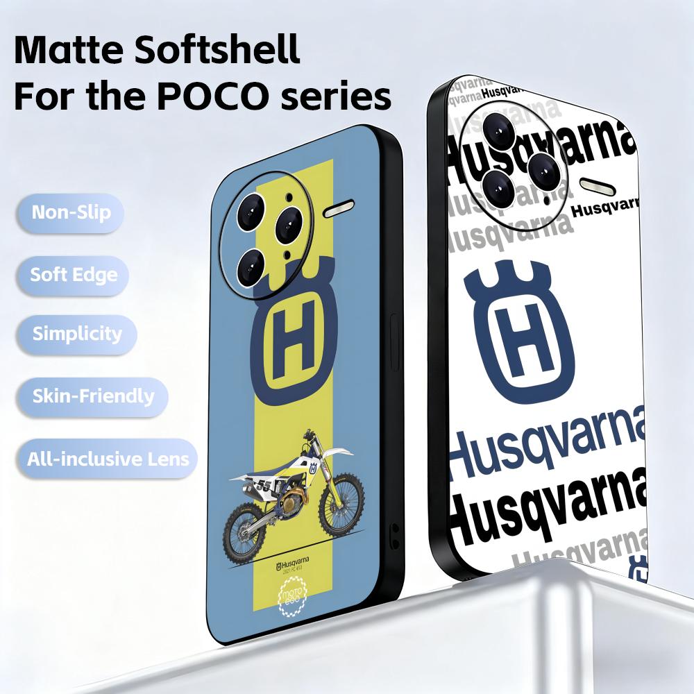 Xiaomi Poco X6 - Hot motorcycle H-Husqvarna Phone Case For