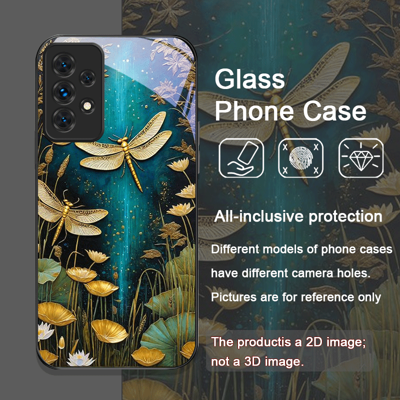 Flower Golden Dragonfly Temper - Samsung Galaxy A55 recension och pris