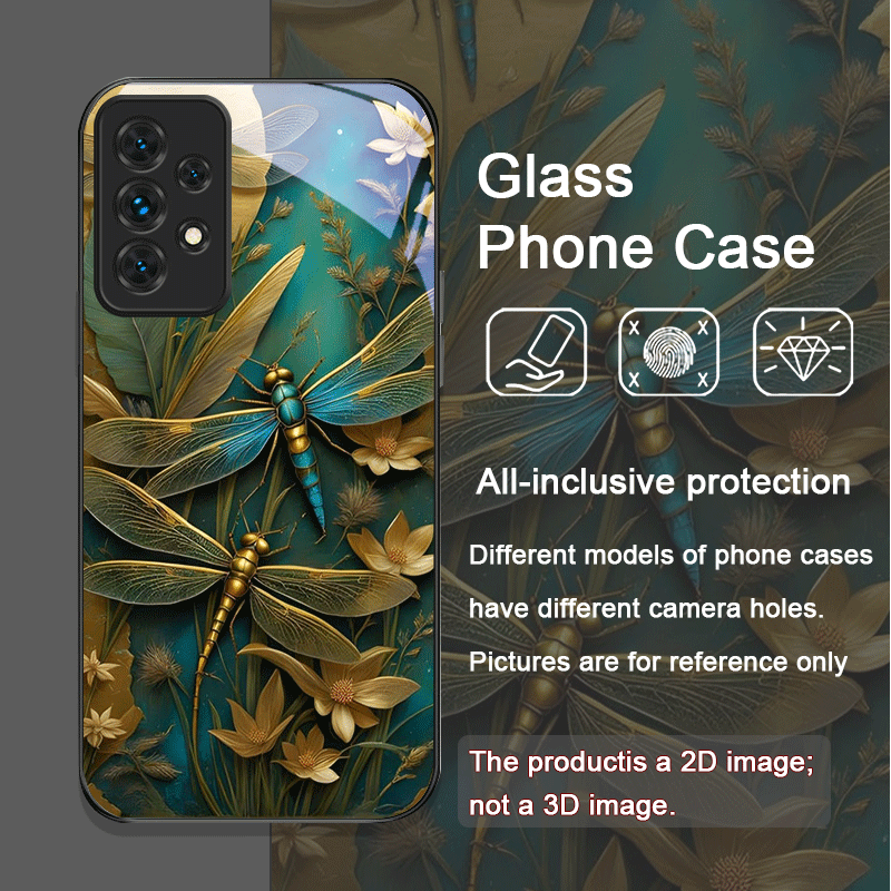Flower Golden Dragonfly Temper - Samsung Galaxy A55 recension och pris