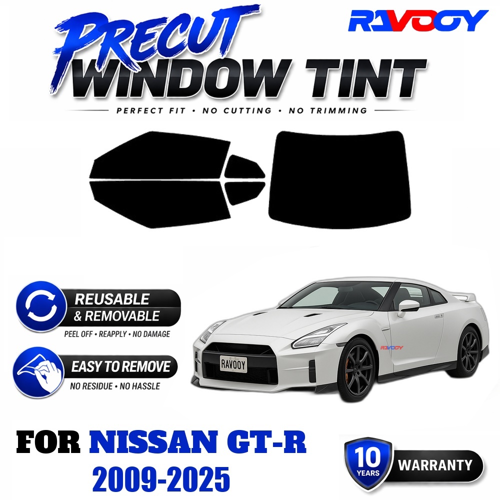 RAVOOY Precut Window Tint, Reu - Air Bubble Remover recension och pris