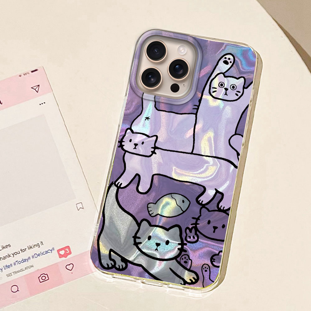 Purple Line Cat Fish Water Tex - Apple Iphone 15 Pro Max recension och pris