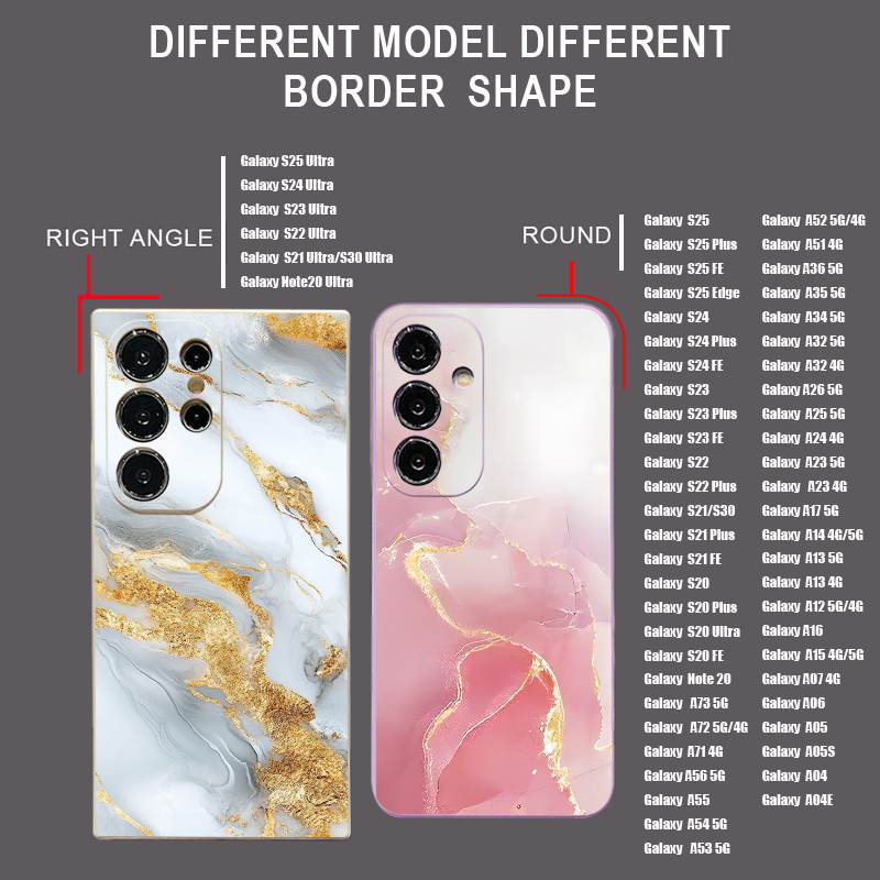 Marble Print Soft TPU Lanyard  - Samsung Galaxy A55 recension och pris